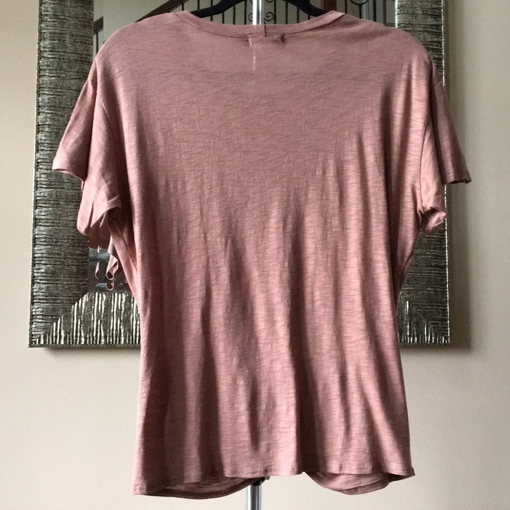 ✨ NEW✨Rust Front Knoted Shirt - Picture 8 of 8